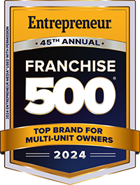 Franchise 500 Top Brand for Multi-Unit Owners 2024